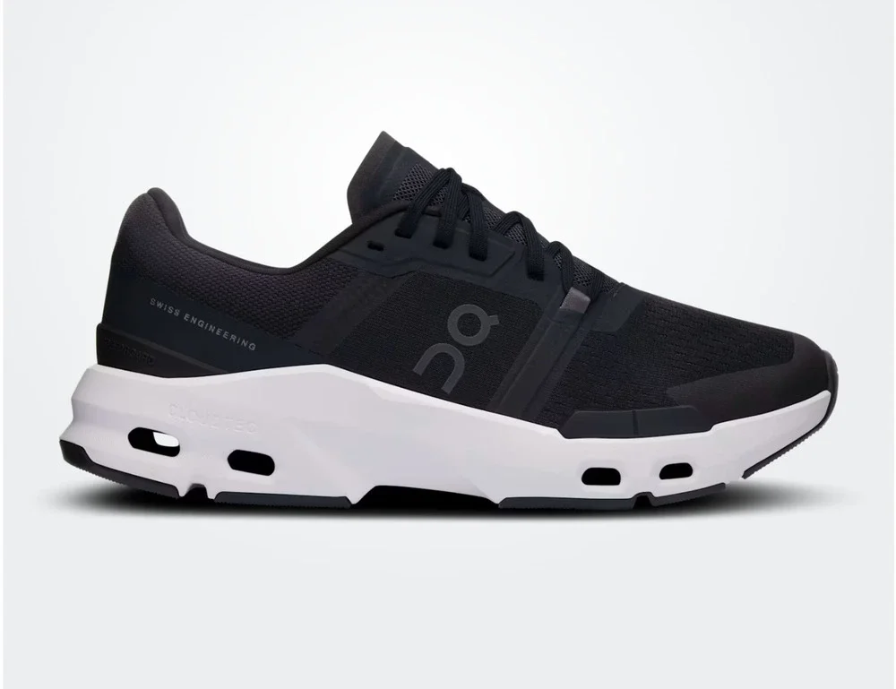 On Cloudpulse Black White Training Running Shoes Women's 8 Athletic Sneakers